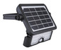 Preview: Globo Solarleuchte Kunststoff Schwarz, 1Xled LED Solarleuchte 5W Warmweiß IP65 Schwarz Bewegungssensor 3,4cm 36483