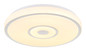 Preview: Globo Astania LED Deckenleuchte 24W Warmweiß Weiß, Metall Sparkle-Dekor Ø38cm 41264