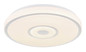 Preview: Globo Astania LED Deckenleuchte 24W Neutralweiß Weiß, Metall Sparkle-Dekor Ø38cm 41264K
