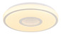 Preview: Globo Astania LED Deckenleuchte 24W Warmweiß Weiß, Metall Sparkle-Dekor Memoryfunktion Ø38cm 41264T