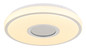 Preview: Globo Astania LED Deckenleuchte 24W Warmweiß Weiß, Metall Sparkle-Dekor Memoryfunktion Ø38cm 41264T