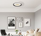 Preview: Globo Lucky LED Deckenleuchte 52W CCT Weiß, Metall Fernbedienung Nachtlicht Memoryfunktion Ø50cm 41290-52