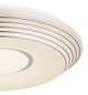 Preview: Globo Pillo LED Deckenleuchte 40W CCT Weiß, Metall Fernbedienung Nachtlicht Memoryfunktion Ø50cm 41293-40