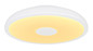 Preview: Globo Raffy LED Deckenleuchte 18W CCT IP44 Weiß Fernbedienung Nachtlicht Memoryfunktion Ø28cm 41366W