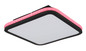 Preview: Globo Jaxxi LED Deckenleuchte 40W CCT Schwarz Matt, Metall Fernbedienung Memoryfunktion 7cm 41391-40