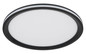Preview: Globo Belissa LED Deckenleuchte 30W Warmweiß Schwarz Matt, Metall Memoryfunktion Ø30cm 41588D