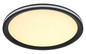 Preview: Globo Belissa LED Deckenleuchte 30W Warmweiß Schwarz Matt, Metall Memoryfunktion Ø30cm 41588D