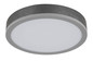 Preview: Globo Doro LED Deckenleuchte 12W Warmweiß Silberfarben, Aluminium Ø30cm 416080AD1R