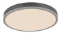 Preview: Globo Doro LED Deckenleuchte 24W CCT Silberfarben, Aluminium Fernbedienung Nachtlicht Memoryfunktion Ø45cm 416080AD2R-CCT