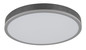 Preview: Globo Doro LED Deckenleuchte 24W Warmweiß Silberfarben, Aluminium Ø45cm 416080AD2R