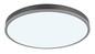 Preview: Globo Doro LED Deckenleuchte 40W CCT Silberfarben, Aluminium Fernbedienung Nachtlicht Memoryfunktion Ø60cm 416080AD4R-CCT
