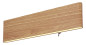 Preview: Globo Siegfried LED Wandleuchte 12W Warmweiß Holzoptik, Metall 8cm 41751W-12