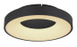 Preview: Globo Jolli LED Deckenleuchte 31,5W CCT Schwarz, Metall Fernbedienung Nachtlicht Ø40cm 41758-30