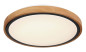 Preview: Globo Bruno LED Deckenleuchte 12W CCT Schwarz Matt, Metall Ø30,7cm 41764-12