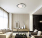 Preview: Globo Moon LED Deckenleuchte 30W Neutralweiß Schwarz Matt, Metall 8,3cm 41785