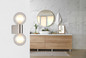 Preview: Globo Ander G9 Wandleuchte 2-fach 10W IP44 Matt, Aluminium Druckguss Ø10cm 41928-2N