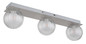 Preview: Globo Ander G9 Deckenleuchte 3-fach 10W IP44 Nickel Matt, Metall Ø10cm 41928-3N