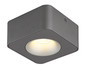 Preview: Globo Hangarau LED LED Strahler 6,50W Warmweiß Grau Dunkel, Aluminium 5,5cm 43100-1