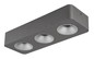 Preview: Globo Hangarau LED LED Strahler 14W Warmweiß Grau Dunkel, Aluminium 5,5cm 43100-3