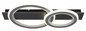 Preview: Globo Jayden LED Deckenleuchte 21W CCT Schwarz Matt, Metall Fernbedienung Memoryfunktion 8cm 48034-21RGB