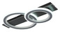 Preview: Globo Jayden LED Deckenleuchte 21W CCT Schwarz Matt, Metall Fernbedienung Memoryfunktion 8cm 48034-21RGB