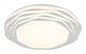 Preview: Globo Flordelis LED Deckenleuchte 36W CCT Weiß Matt, Metall Memoryfunktion Ø48cm 48036-36