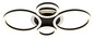 Preview: Globo Loretta LED Deckenleuchte 40W CCT Schwarz Matt, Metall Memoryfunktion 6,1cm 48039-40