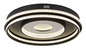 Preview: Globo Marsh LED Hängeleuchte 54W CCT Schwarz Matt, Metall Fernbedienung Nachtlicht Memoryfunktion Ø60cm 48041H