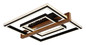 Preview: Globo Deloris LED Deckenleuchte 40W CCT Schwarz Matt, Metall Fernbedienung Nachtlicht Memoryfunktion 11,5cm 48137