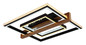 Preview: Globo Deloris LED Deckenleuchte 40W CCT Schwarz Matt, Metall Fernbedienung Nachtlicht Memoryfunktion 11,5cm 48137