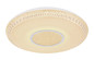 Preview: Globo Klemens LED Deckenleuchte 40W CCT Weiß, Metall Fernbedienung Nachtlicht Sparkle-Dekor Memoryfunktion Ø50cm 48411-40RGB