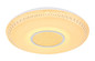 Preview: Globo Klemens LED Deckenleuchte 40W CCT Weiß, Metall Fernbedienung Nachtlicht Sparkle-Dekor Memoryfunktion Ø50cm 48411-40RGB