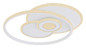 Preview: Globo Roderick LED Deckenleuchte 50W CCT Weiß Matt, Metall Fernbedienung Nachtlicht Memoryfunktion 6cm 48442-50SH