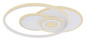 Preview: Globo Roderick LED Deckenleuchte 50W CCT Weiß Matt, Metall Fernbedienung Nachtlicht Memoryfunktion 6cm 48442-50SH