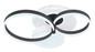 Preview: Globo Jack LED Deckenleuchte 48W CCT Weiß Matt, Metall Fernbedienung Nachtlicht Memoryfunktion 16cm 48448-48SH