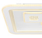 Preview: Globo Valeria LED Deckenleuchte 40W CCT Weiß, Metall Fernbedienung Nachtlicht Memoryfunktion 7,4cm 48455-40