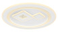 Preview: Globo Valeria LED Deckenleuchte 40W CCT Weiß, Metall Fernbedienung Nachtlicht Memoryfunktion Ø46,5cm 48455-40R