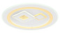 Preview: Globo Valeria LED Deckenleuchte 40W CCT Weiß, Metall Fernbedienung Nachtlicht Memoryfunktion Ø46,5cm 48455-40R
