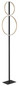 Preview: Globo Stehleuchte Metall Schwarz Matt, 1Xled LED Stehleuchte 24W Warmweiß Schwarz Matt, Metall 160cm 48461-30RS