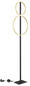 Preview: Globo Stehleuchte Metall Schwarz Matt, 1Xled LED Stehleuchte 24W Warmweiß Schwarz Matt, Metall 160cm 48461-30RS