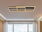 Preview: Globo Luffy LED Deckenleuchte 54W Warmweiß Schwarz Matt, Metall Memoryfunktion 10,2cm 48461-54