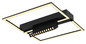 Preview: Globo Maxwell LED Deckenleuchte 35W Warmweiß Schwarz Matt, Metall Memoryfunktion 11cm 48462-42