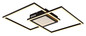 Preview: Globo Saunders LED Deckenleuchte 32W CCT Schwarz Matt, Metall Fernbedienung Nachtlicht Memoryfunktion 5cm 48468-32