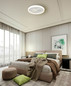 Preview: Globo Ruiz I LED Deckenleuchte 36W CCT Weiß Matt, Metall Memoryfunktion Ø49cm 48470