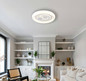 Preview: Globo Ruiz LED Deckenleuchte 48W CCT Weiß Matt, Metall Memoryfunktion Ø48cm 48471