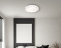 Preview: Globo Ruiz LED Deckenleuchte 24W CCT Weiß Matt, Metall Memoryfunktion Ø38cm 48473
