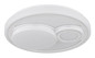 Preview: Globo Ruiz LED Deckenleuchte 24W CCT Weiß Matt, Metall Memoryfunktion Ø38cm 48473