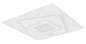 Preview: Globo Horni LED Deckenleuchte 24W Warmweiß Weiß, Metall 5,4cm 48539-24