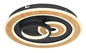 Preview: Globo Chessy LED Deckenleuchte 40W CCT Schwarz Matt, Metall Fernbedienung Nachtlicht Memoryfunktion 6,5cm 48551-40SH