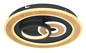 Preview: Globo Chessy LED Deckenleuchte 40W CCT Schwarz Matt, Metall Fernbedienung Nachtlicht Memoryfunktion 6,5cm 48551-40SH